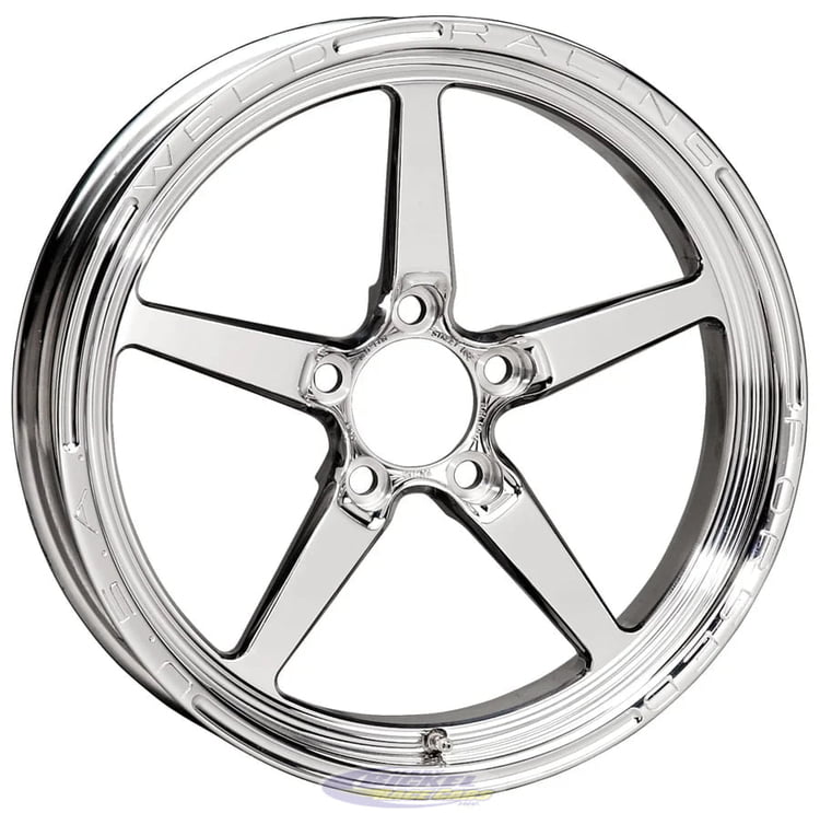 SALE AlumaStar (PAIR) 15" x 3.5", 5 Bolt Hub Mount, Front Wheels
