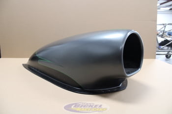 USED Carbon Mach-20 Hood Scoop