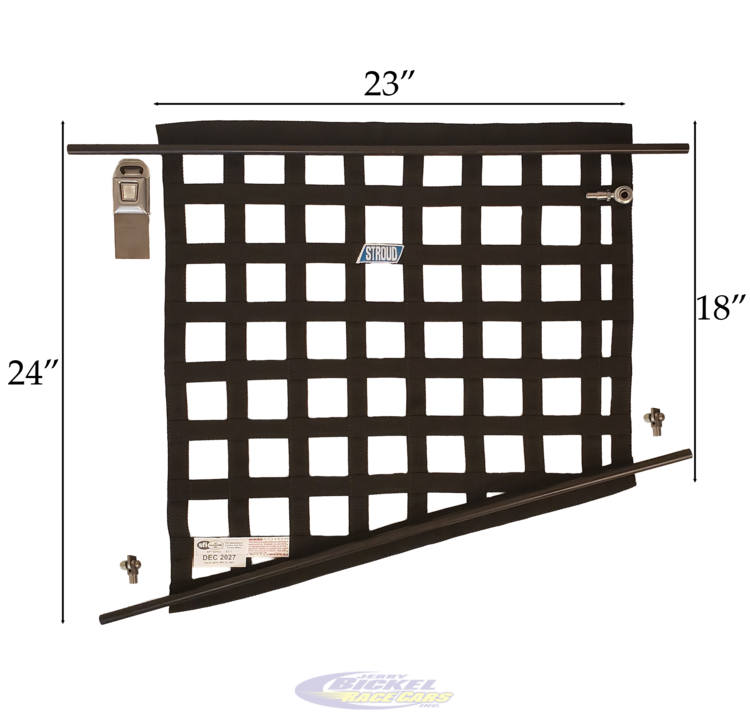 Sportsman Window Net and Mounting Kit Combo