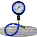 4" GLOW-IN-THE-DARK AIR PRESSURE GAUGE (60PSI)